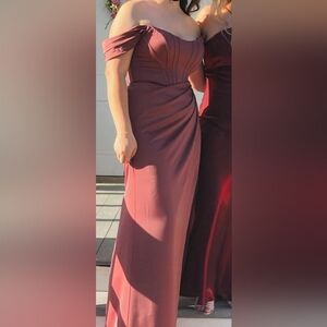 Cinderella Divine Rose/Burgundy Dress